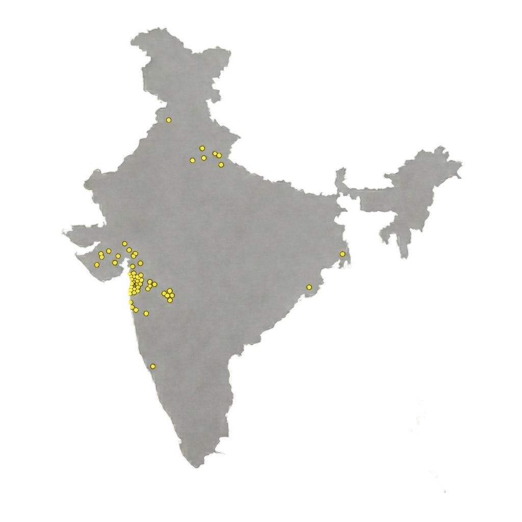 India Map — Scan Engineering Client Locations