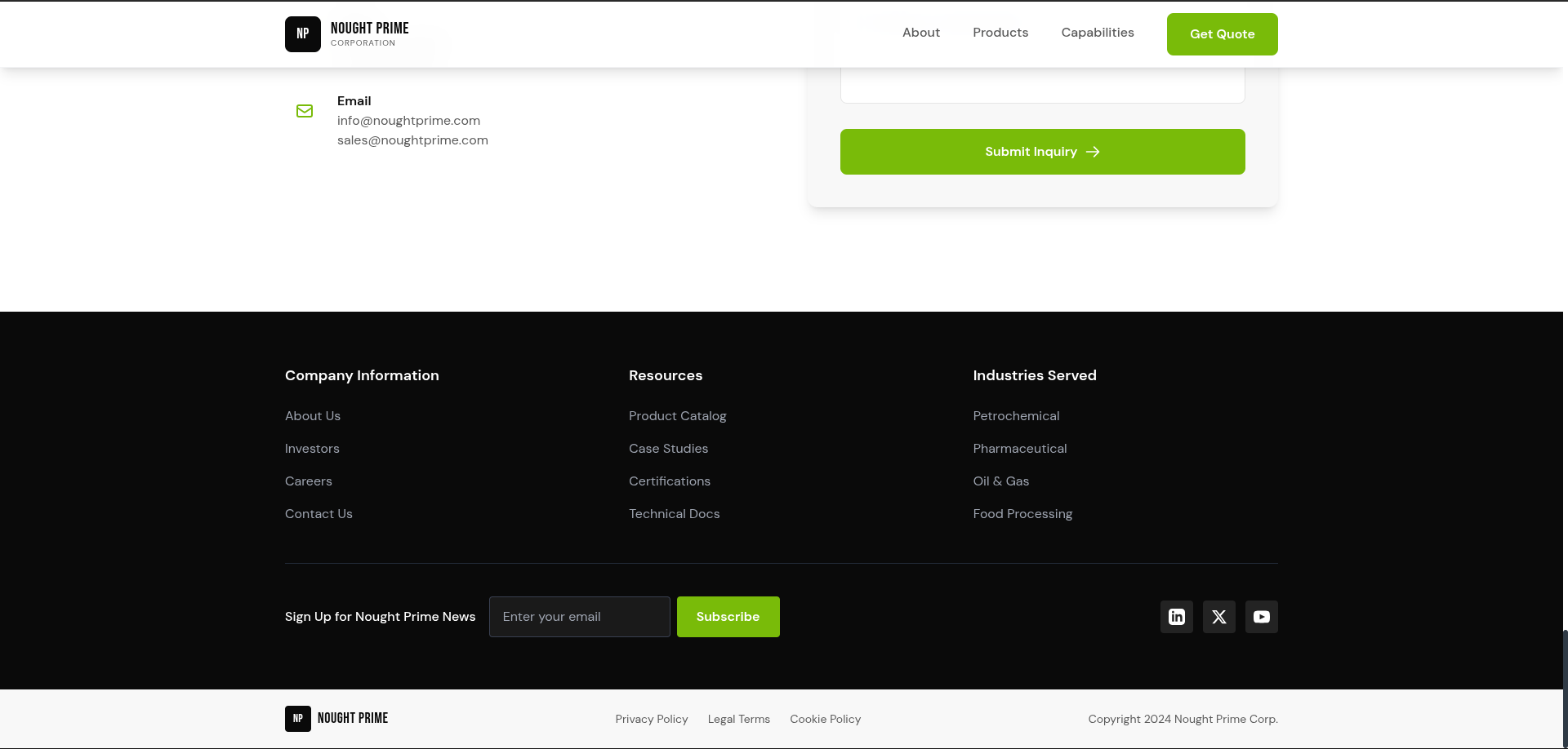 Lime Green Industrial