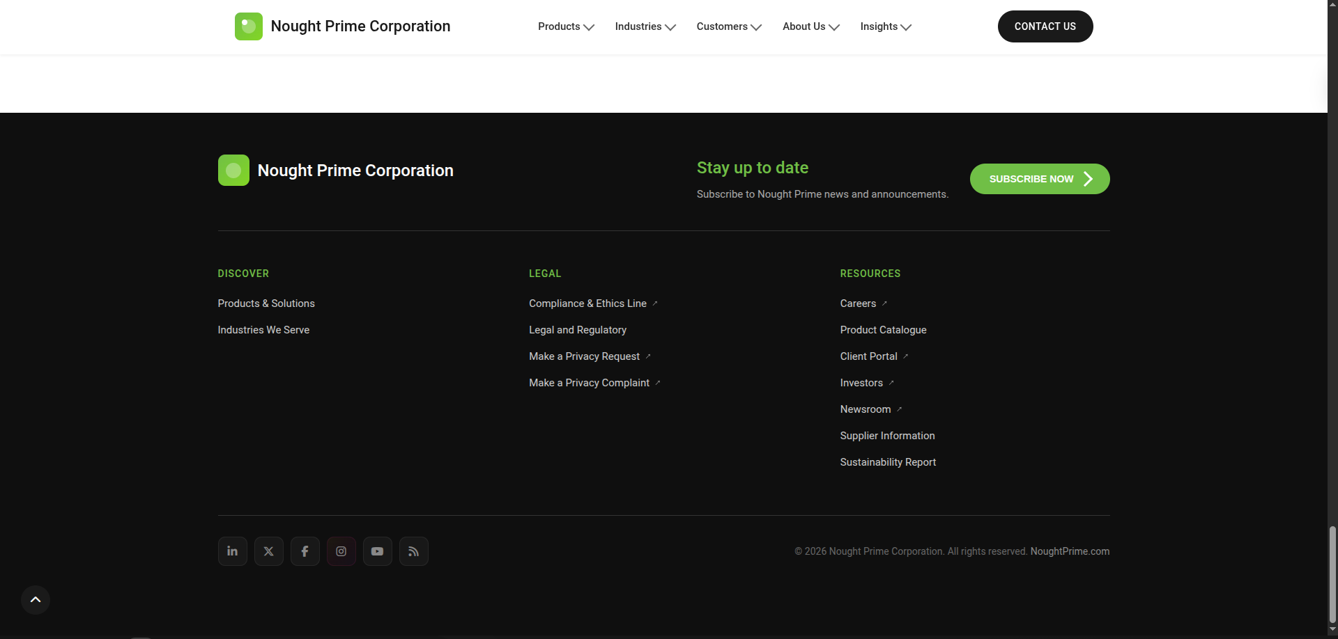 Dark Green Corporate