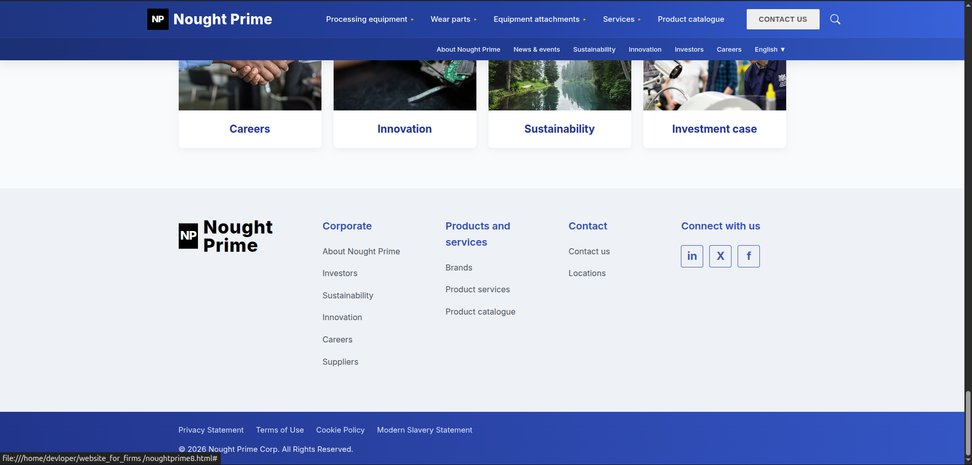 Royal Blue Industrial